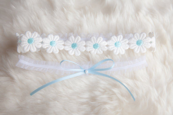 Daisy with Ribbon — SOMETHING BLUE available