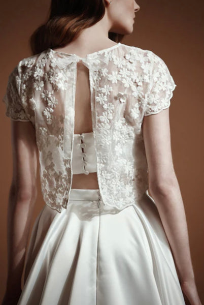 Sample Sale) Daisy Lace Top - Size 2