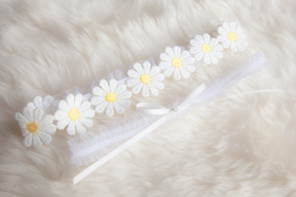 Daisy with Ribbon — SOMETHING BLUE available