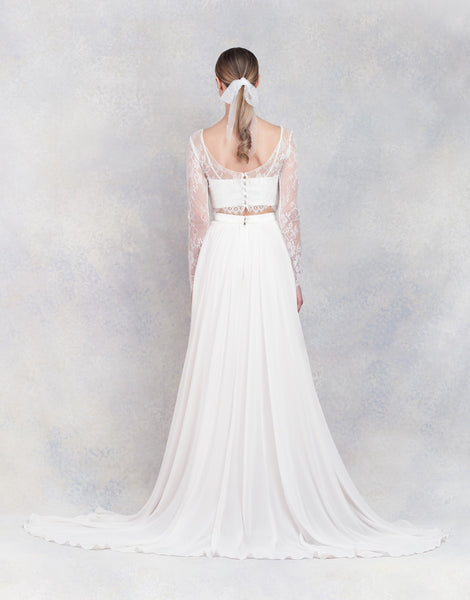 Long Sleeve Lisa Dress White Studio Bridal Long Sleeve Lisa Dress White Studio Bridal