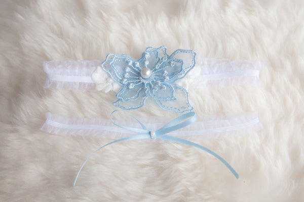 Rose of Sharon with Ribbon — SOMETHING BLUE available