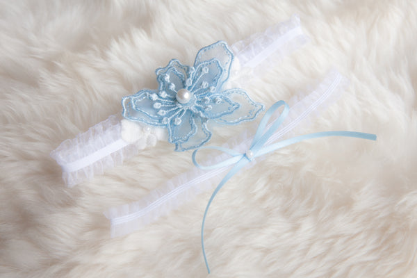 Rose of Sharon with Ribbon — SOMETHING BLUE available