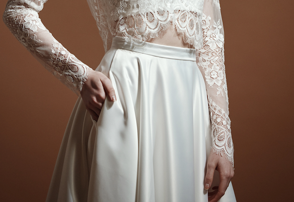 Sample Sale) Audrey Skirt with Side Pockets - Size 2